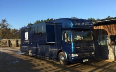 New Wheels at Hyde Lodge Horses